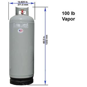 100 lb. Propane Tank