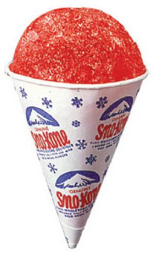 Sno-Cone Cups (25 Cups)