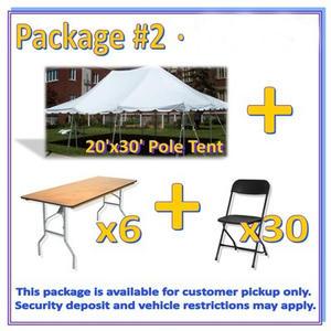 Pickup Party Rental Package #2