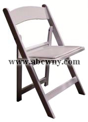 White Resin Padded Chairs